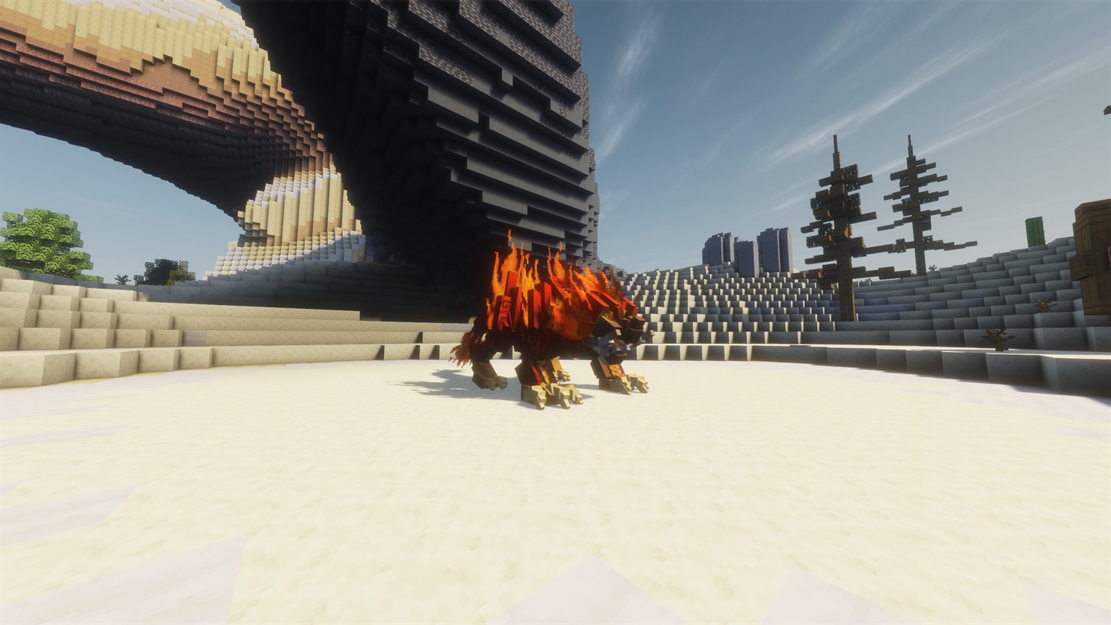 A Dog boss in the Desert