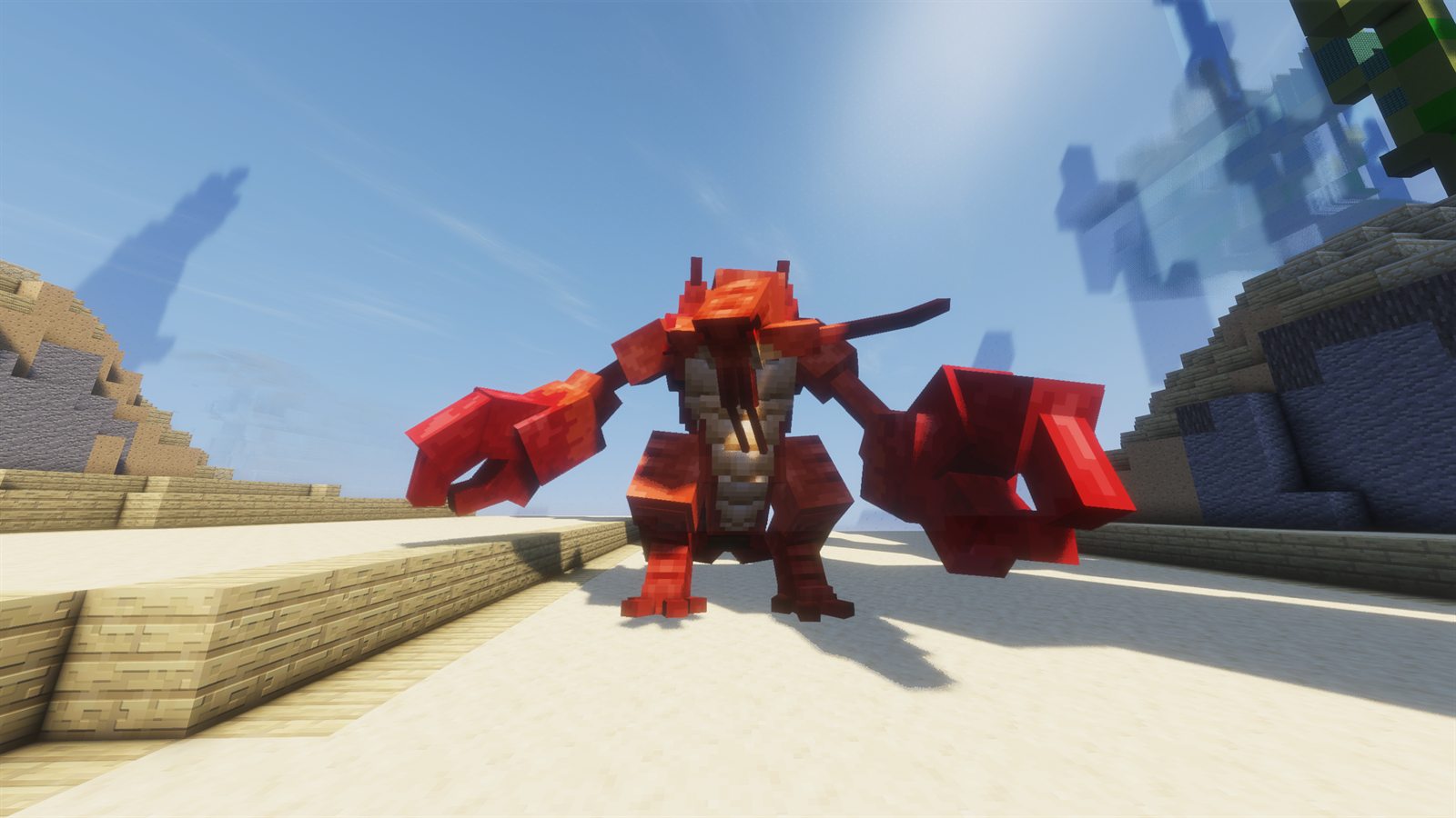 Lobster mini boss in Ocean