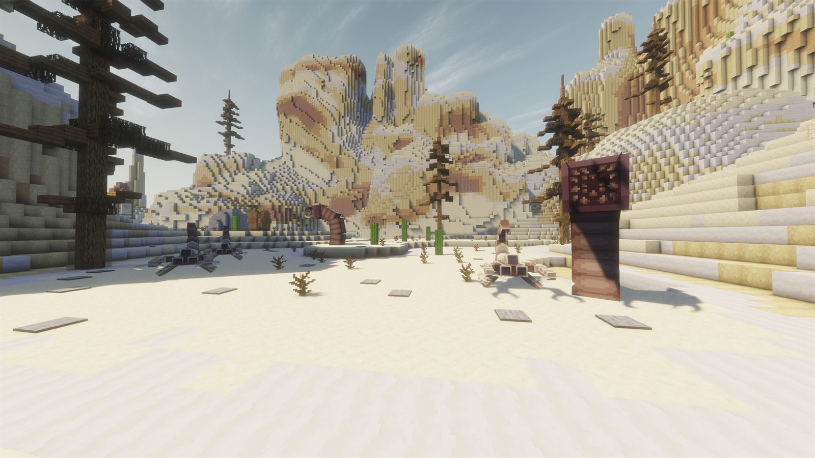 Scorpions and Worms in the Desert